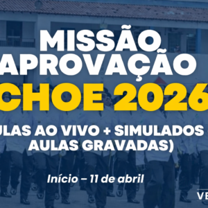 Preparação completa para o concurso de acesso ao Quadro de Oficiais Auxiliares (QOA)Quadro de Oficiais Especialistas (CHOE)